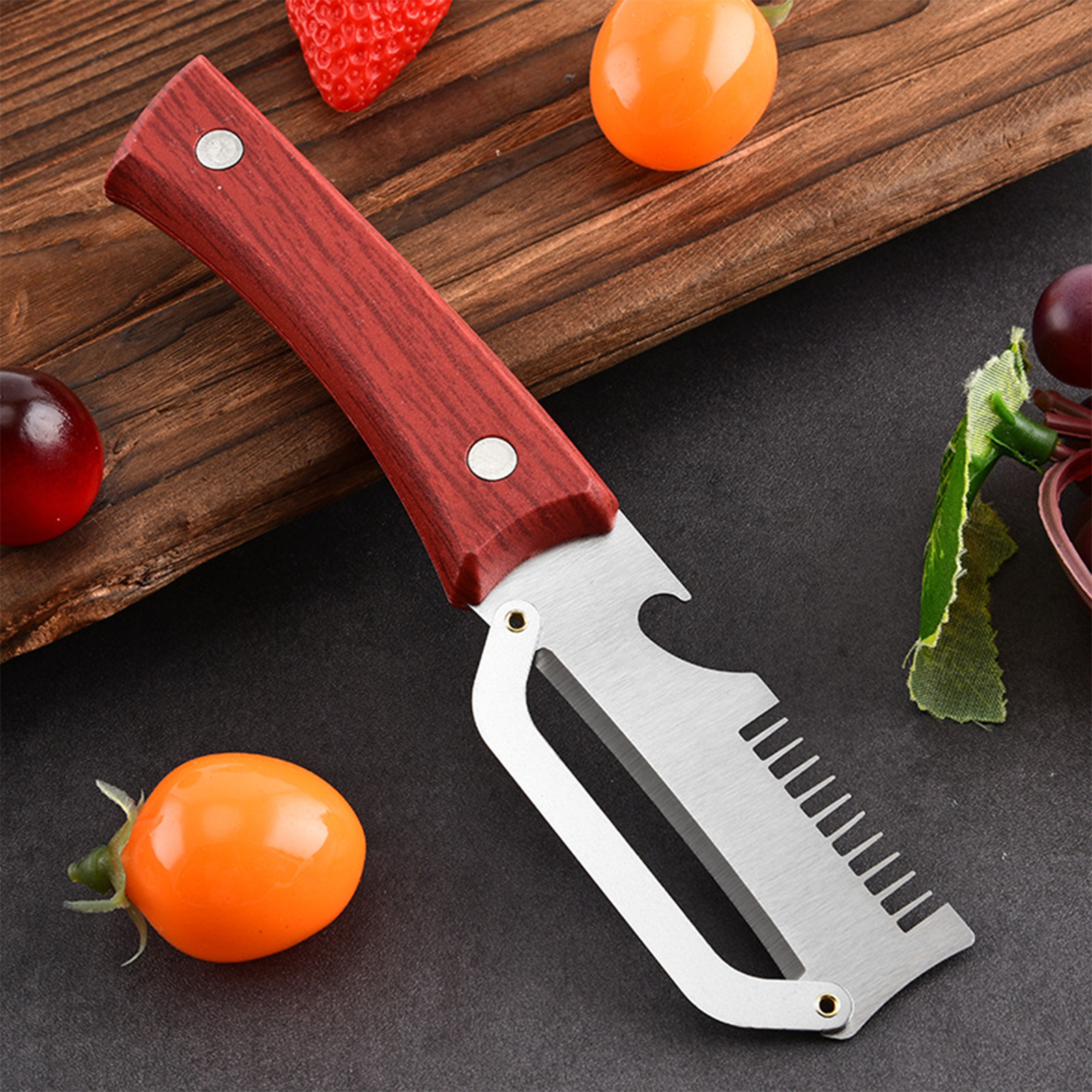 Kitchen Gadgets Garlic - 2pcs Stainless Steel Green Onion Cutter