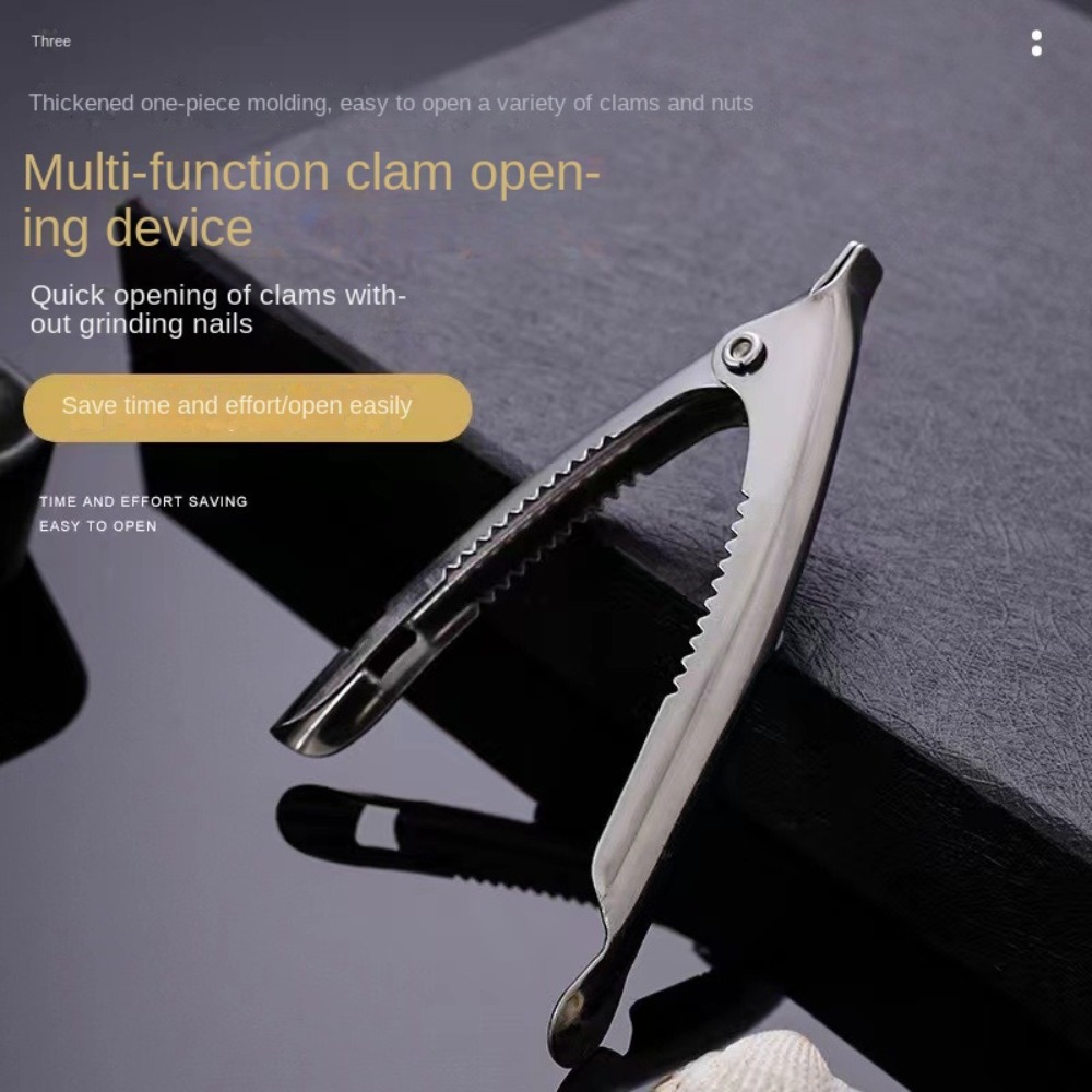 Kitchen Gadgets Name - New Creative Oyster Opening Clamp Rust-free