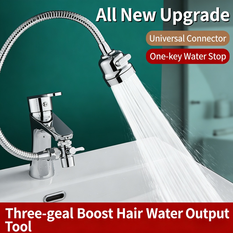 Kitchen Gadgets List - 3-speed External Shower Head for The