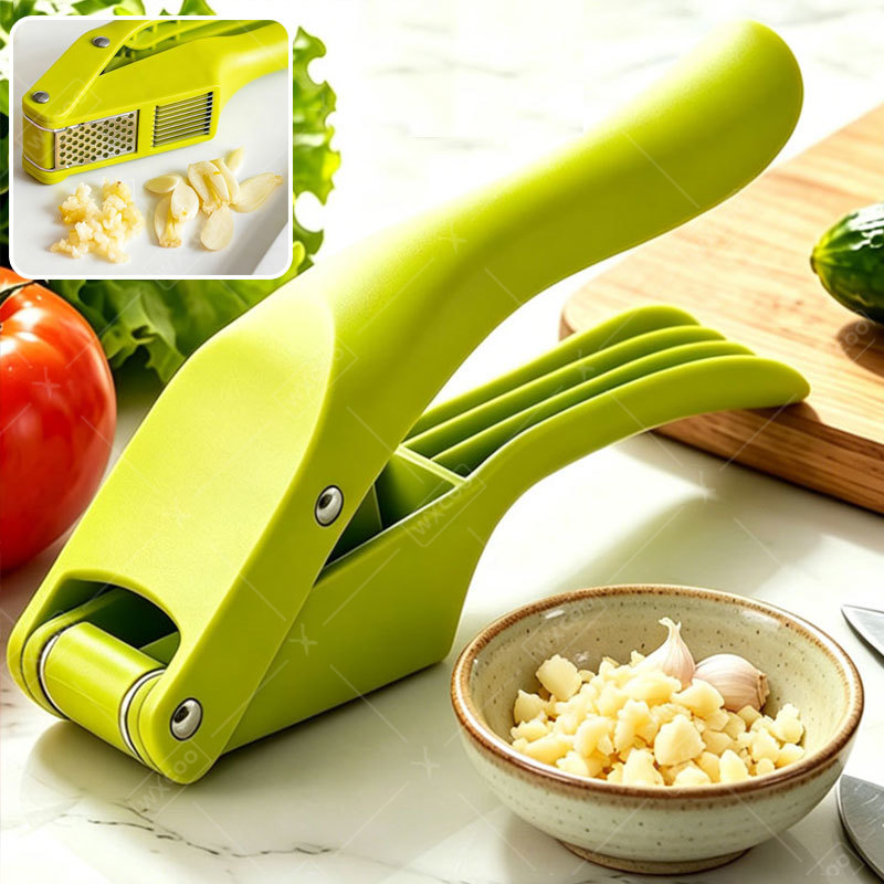 Kitchen Gadgets Garlic - 2 in 1 Practical Garlic Press