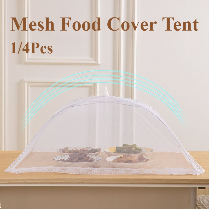 Kitchen Gadgets Of 2025 - 2025 1/4Pcs White Anti-fly Vegetable Cover
