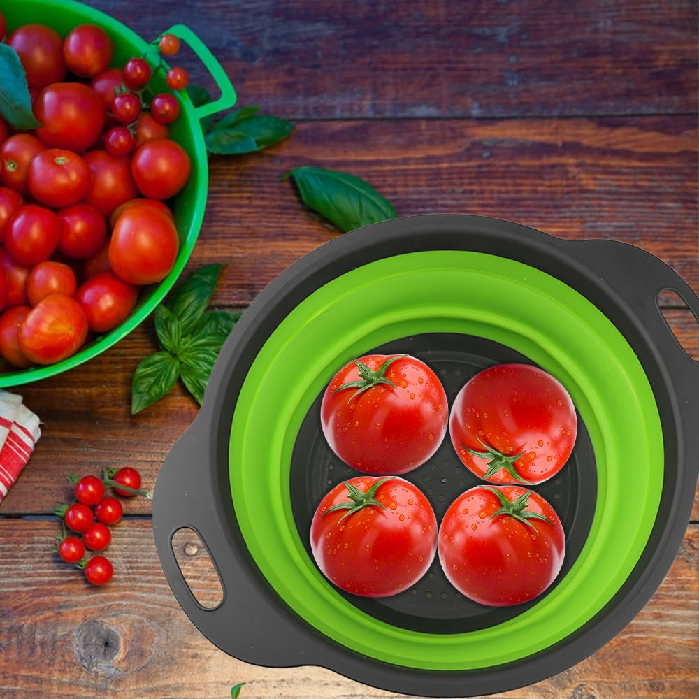 Collapsible Silicone Strainer  - Kitchen Gadgets Store 리뷰 및 가격