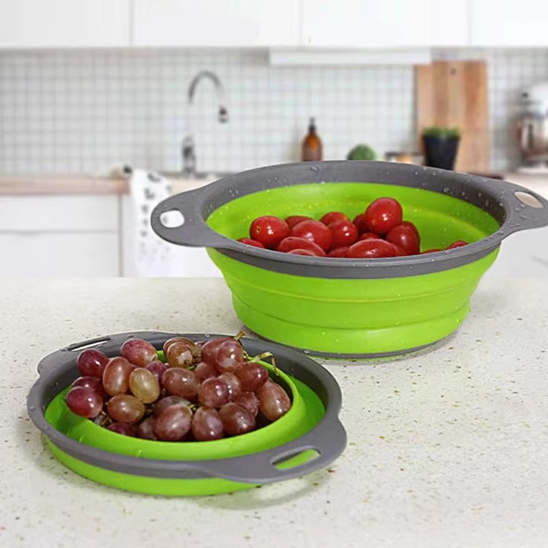Collapsible Silicone Strainer  - Kitchen Gadgets Store 리뷰 및 가격