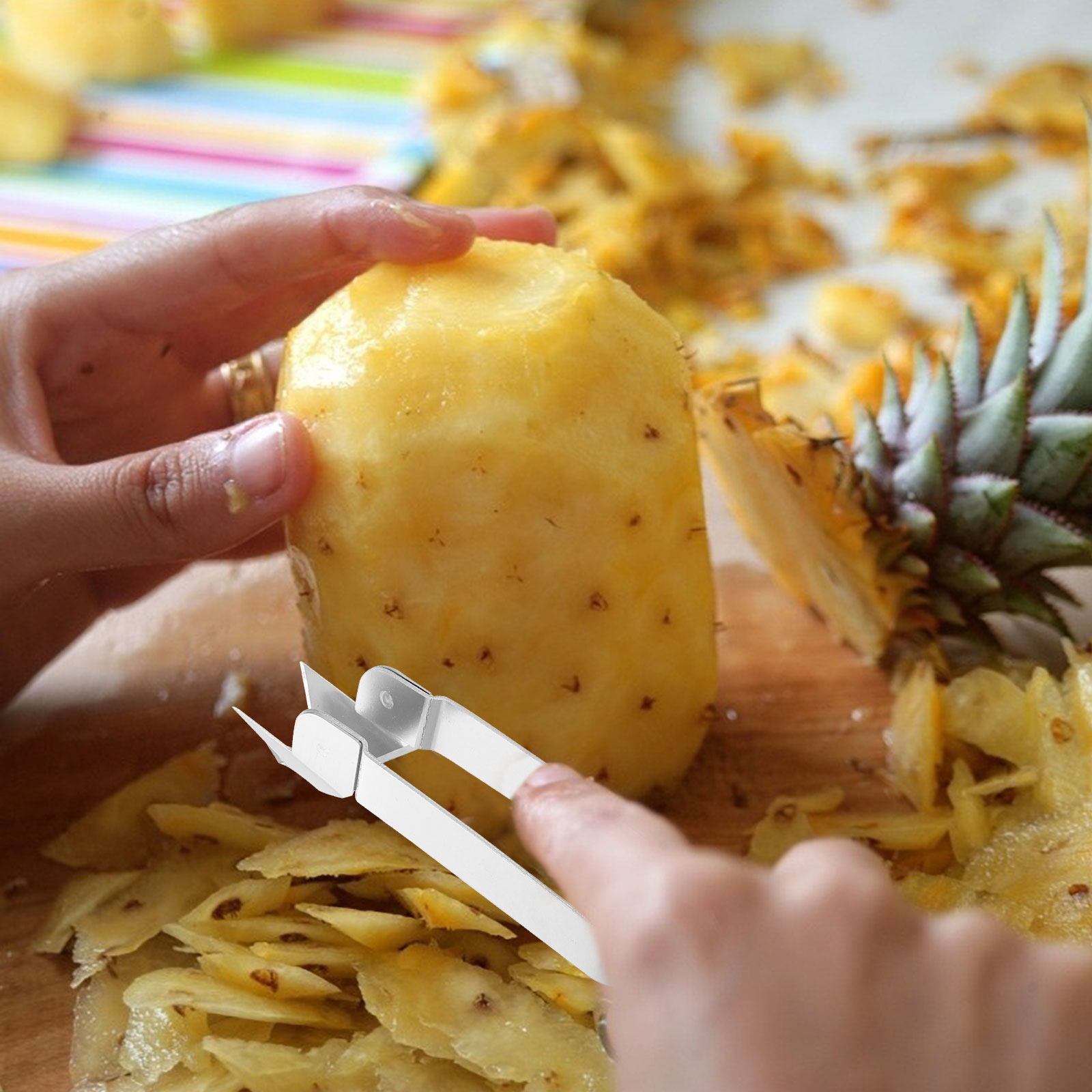 2Pcs Stainless Steel Pineapple - Kitchen Gadgets Store 리뷰 및 가격