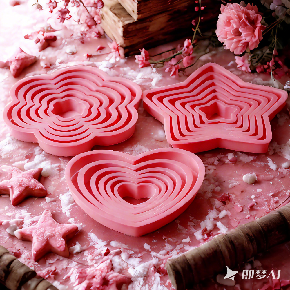 1set/3sets Pink Heart Star Flo - Kitchen Gadgets Set 리뷰 및 가격