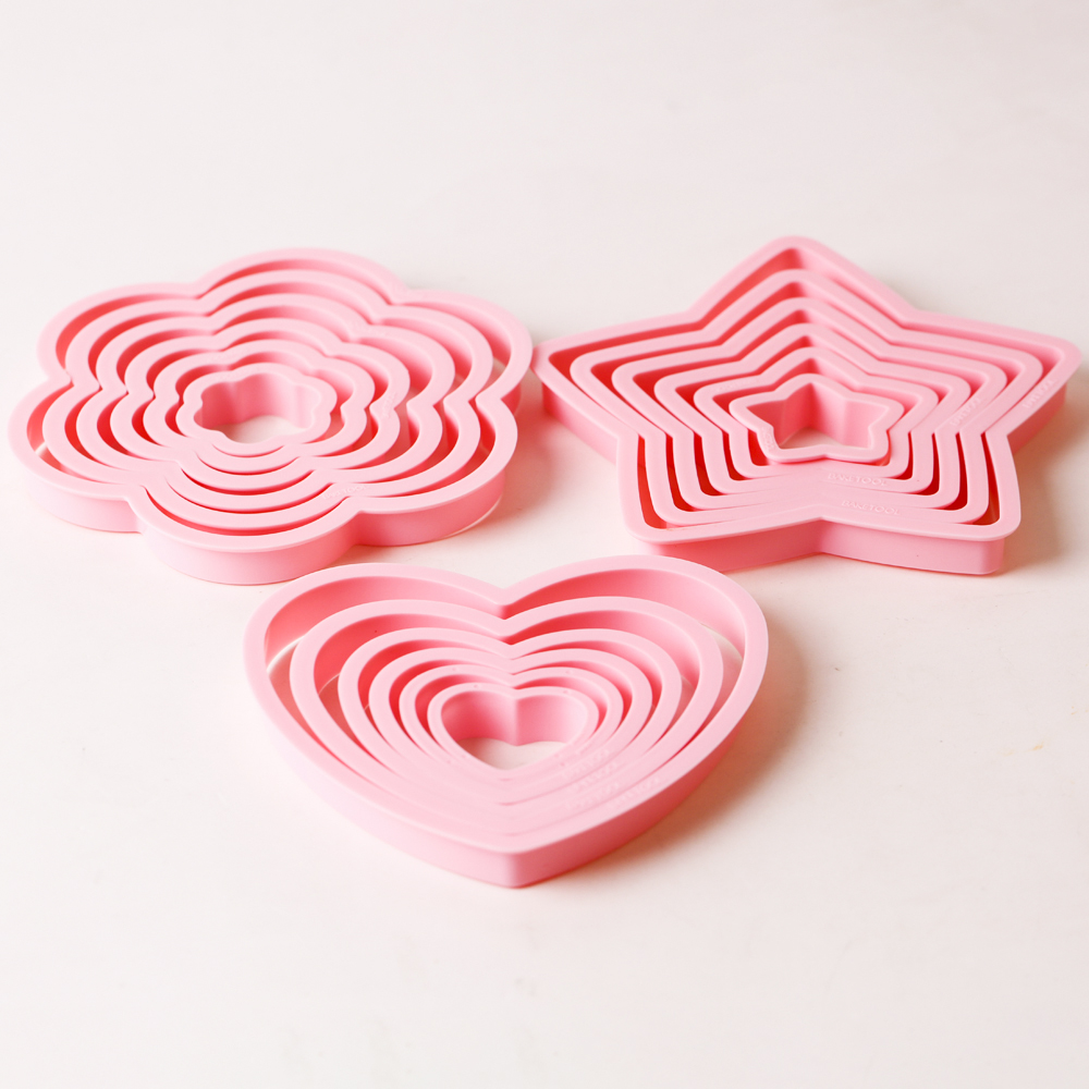 1set/3sets Pink Heart Star Flo - Kitchen Gadgets Set 리뷰 및 가격