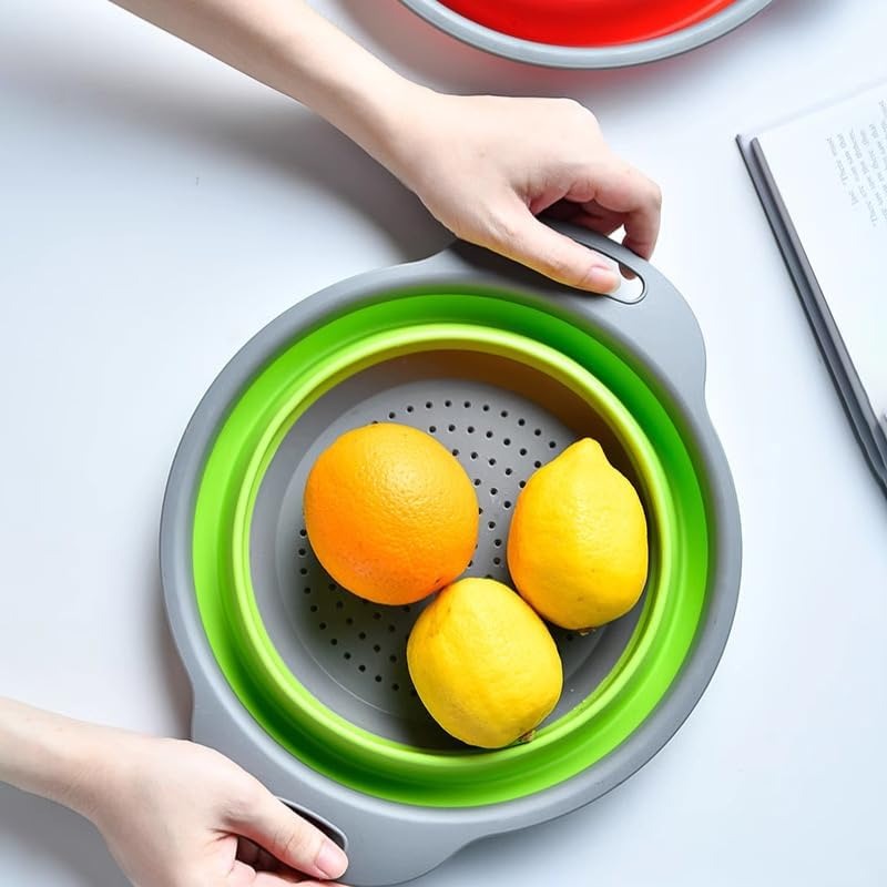 1/2pcs Collapsible Silicone Co - Kitchen Gadgets Store 리뷰 및 가격