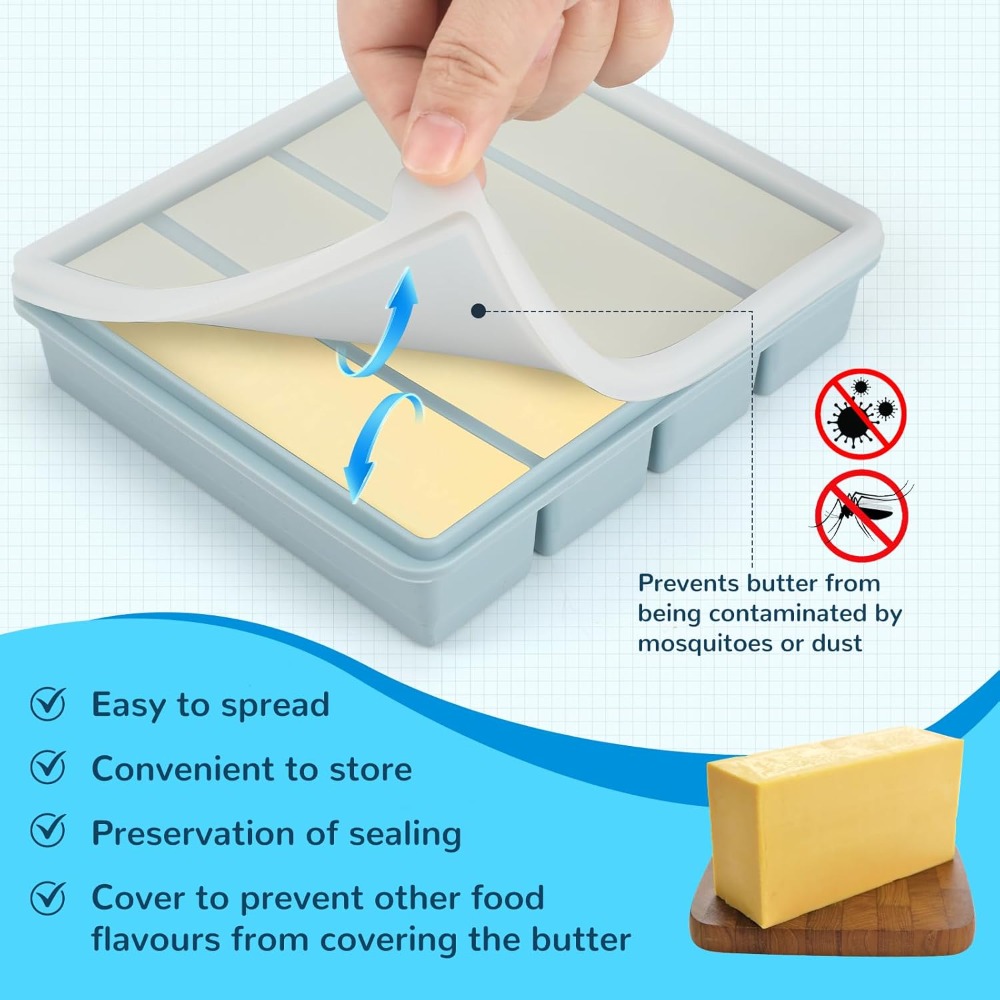 Silicone Freezer Trays with Li - Kitchen Gadgets Store 리뷰 및 가격