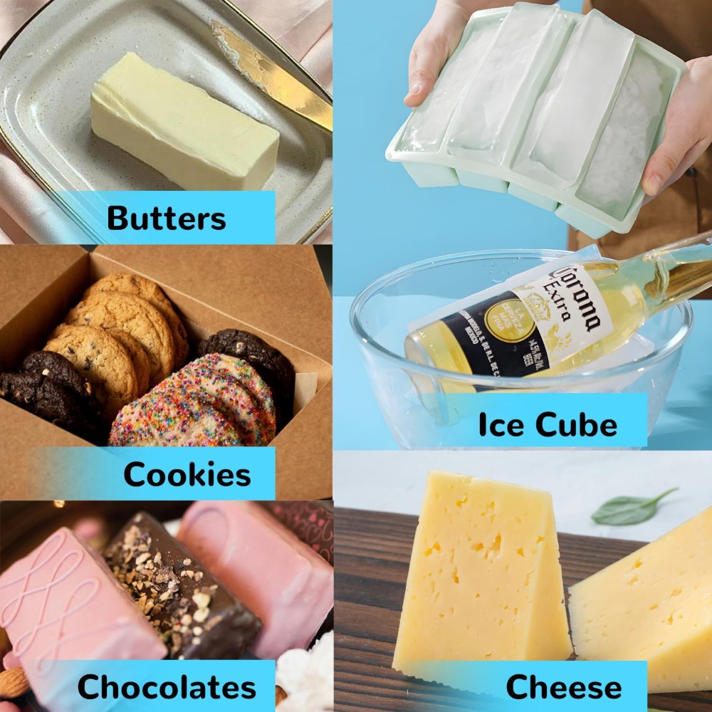 Silicone Freezer Trays with Li - Kitchen Gadgets Store 리뷰 및 가격
