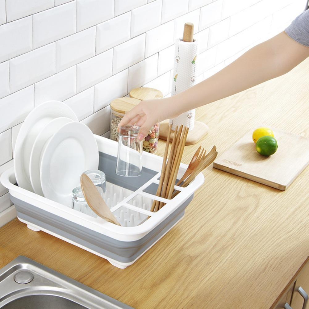 Collapsible Kitchen Dish Dryin - Kitchen Gadgets And Utensils 리뷰 및 가격