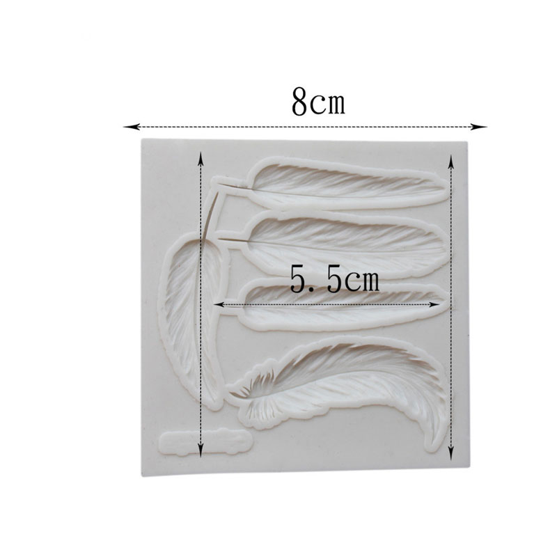 Leaves feather&wings shape 3D  - Kitchen Gadgets Baking 리뷰 및 가격