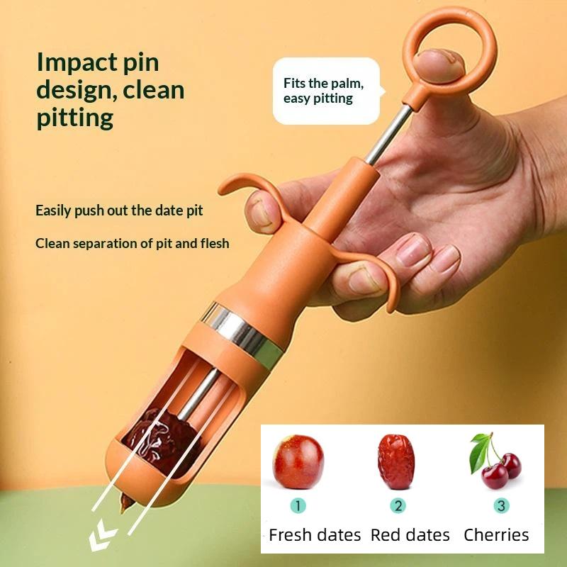 One-Second Cherry Pitter Stain - Kitchen Gadgets Baking 리뷰 및 가격