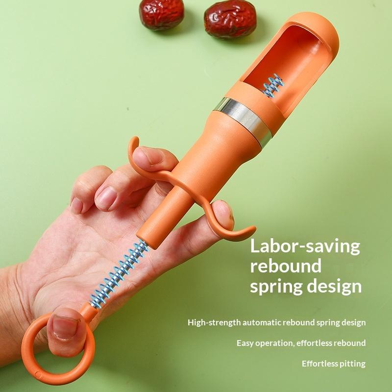 One-Second Cherry Pitter Stain - Kitchen Gadgets Baking 리뷰 및 가격