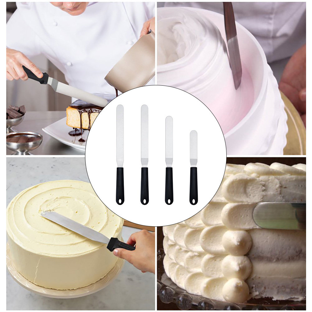 4Pcs Icing Spatula Set Plastic - Kitchen Gadgets Set 리뷰 및 가격