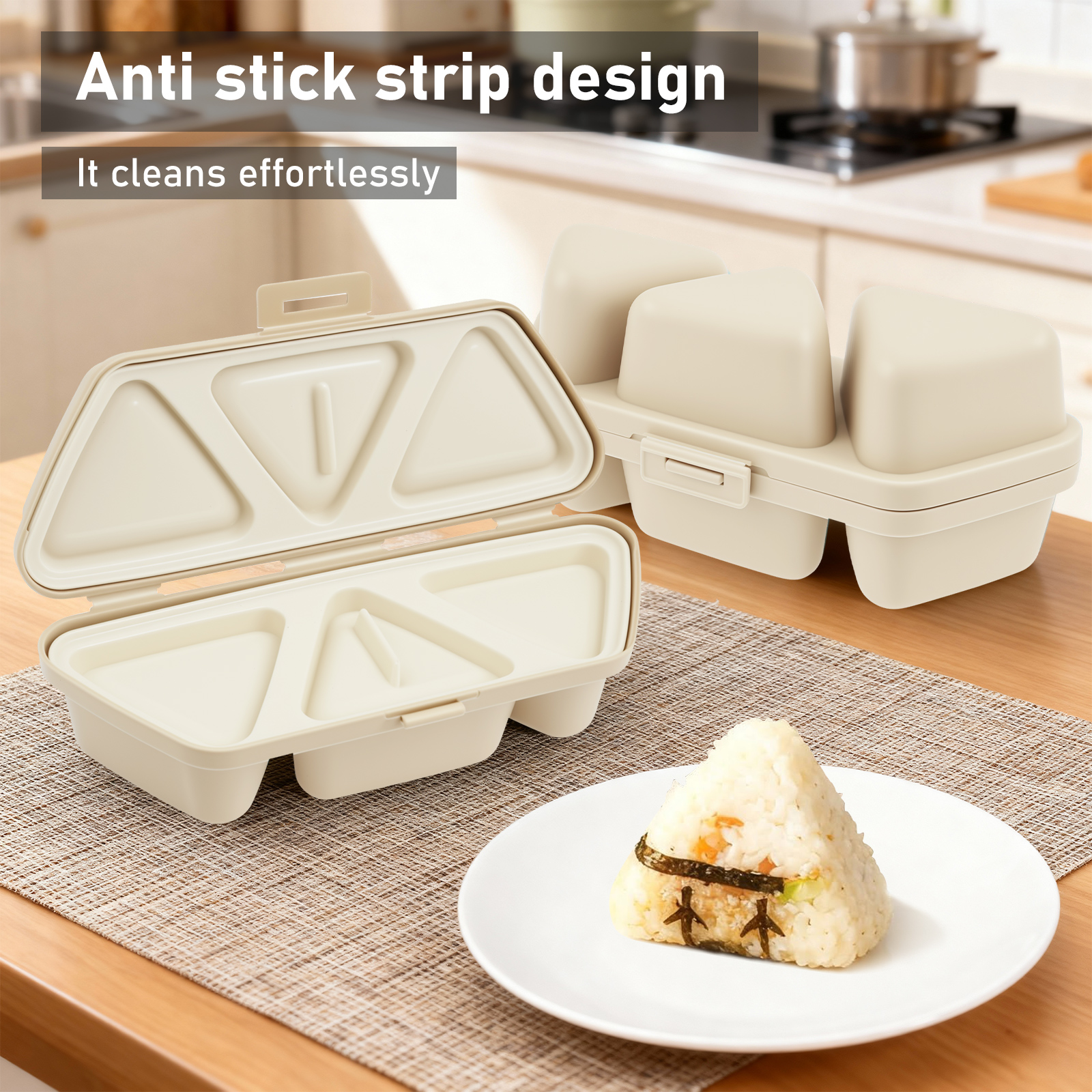 6 In 1 Onigiri Mold Triangle O - Kitchen Gadgets Store 리뷰 및 가격