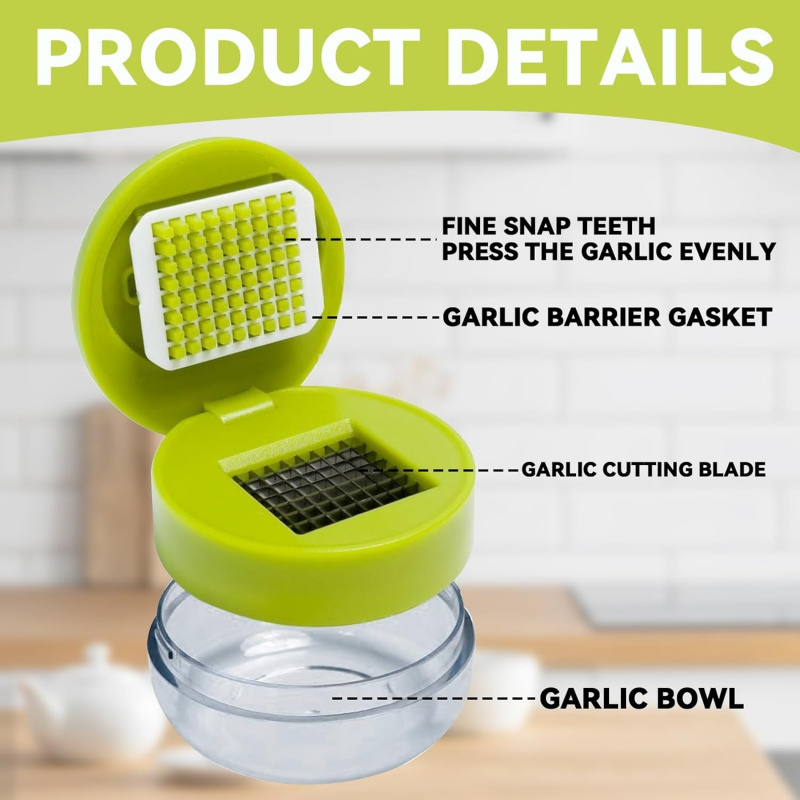 Garlic Mincer for Kitchen Easy - Kitchen Gadgets Garlic 리뷰 및 가격