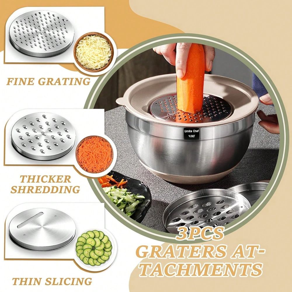 Mixing Bowls With Airtight Lid - Kitchen Gadgets Set 리뷰 및 가격