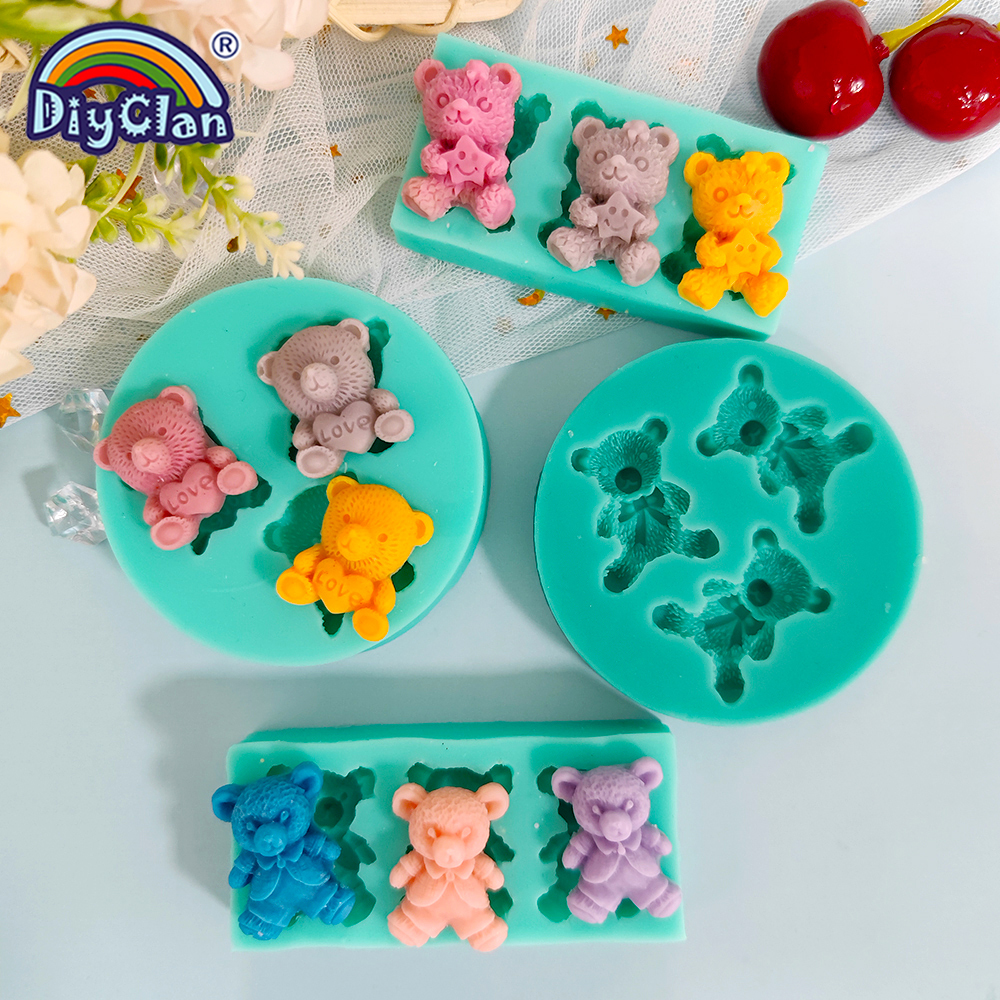Cute Mini Bear Silicone Mold F - Kitchen Gadgets Baking 리뷰 및 가격