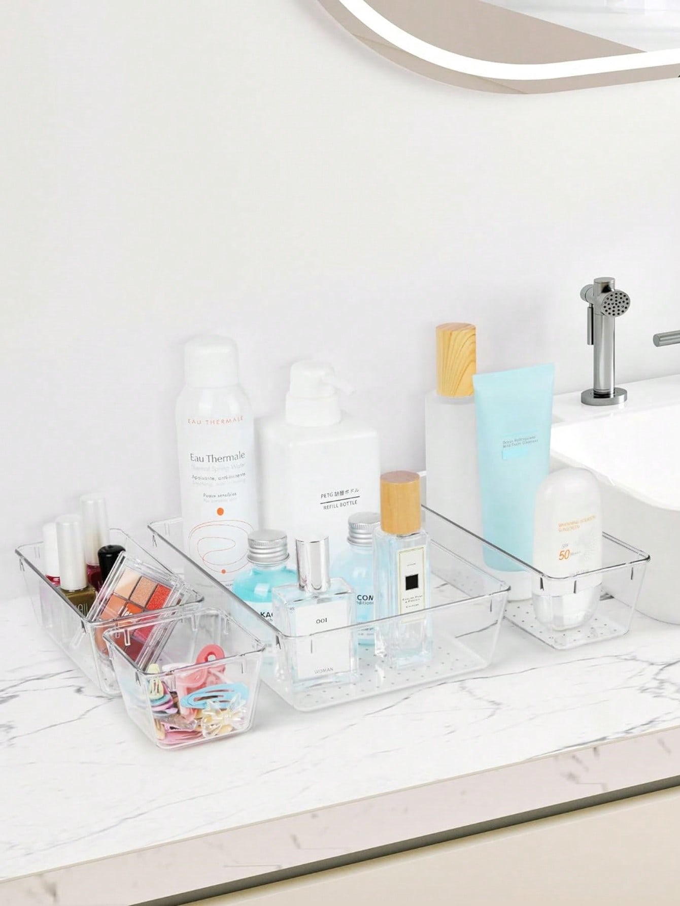 8/25 PCS Clear Plastic Drawer  - Kitchen Gadgets Set 리뷰 및 가격