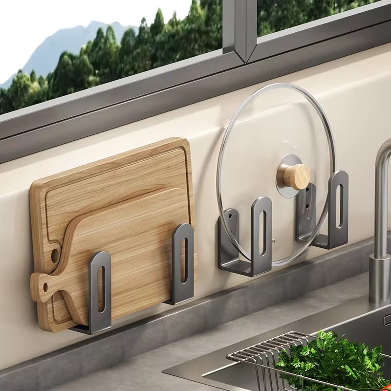 2pcs/set Pot Lid Rack Pot Cove - Kitchen Gadgets Storage Ideas 리뷰 및 가격