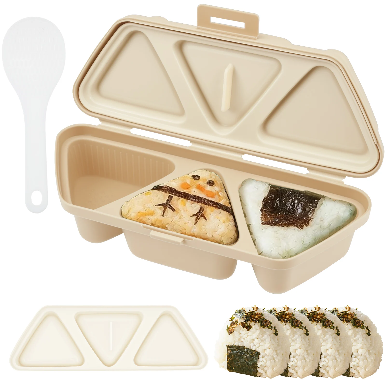 6 In 1 Onigiri Mold Triangle O - Kitchen Gadgets Store 리뷰 및 가격
