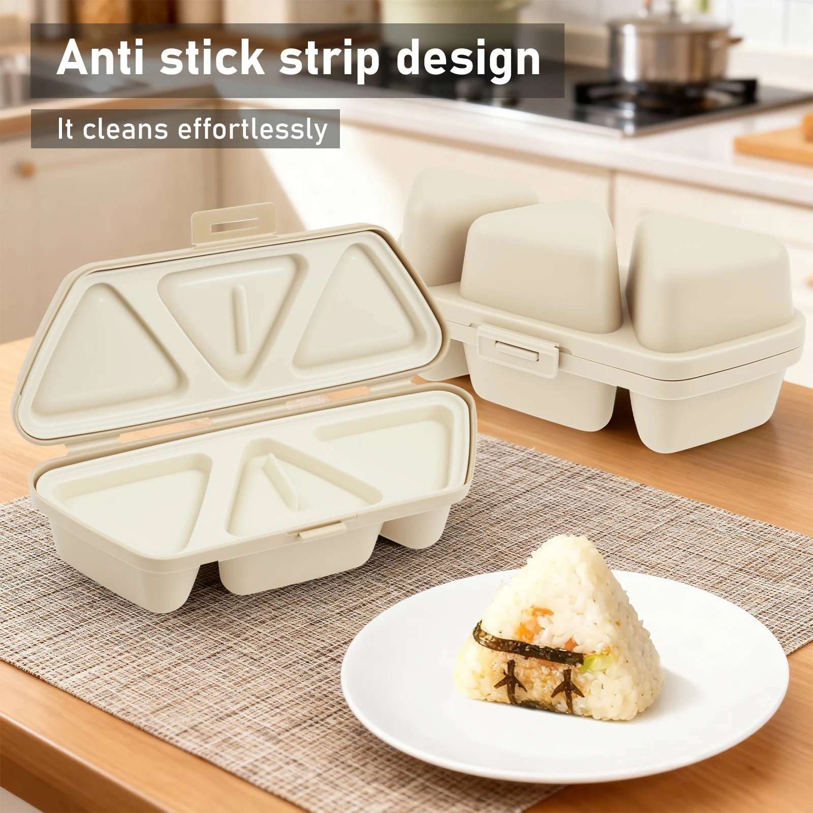 6 In 1 Onigiri Mold Triangle O - Kitchen Gadgets Store 리뷰 및 가격