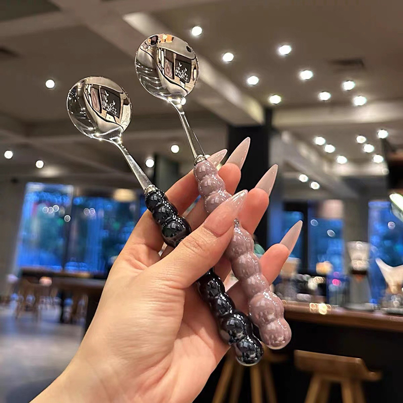 Pearl Handle Spoon Stainless S - Kitchen Gadgets List 리뷰 및 가격