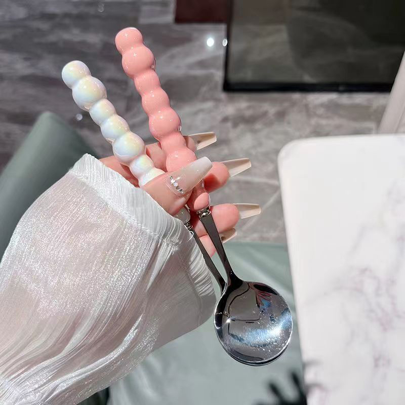 Pearl Handle Spoon Stainless S - Kitchen Gadgets List 리뷰 및 가격