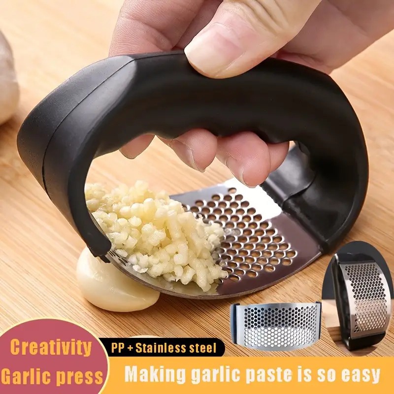Heavy-Duty Manual Garlic Press - Kitchen Gadgets Garlic 리뷰 및 가격