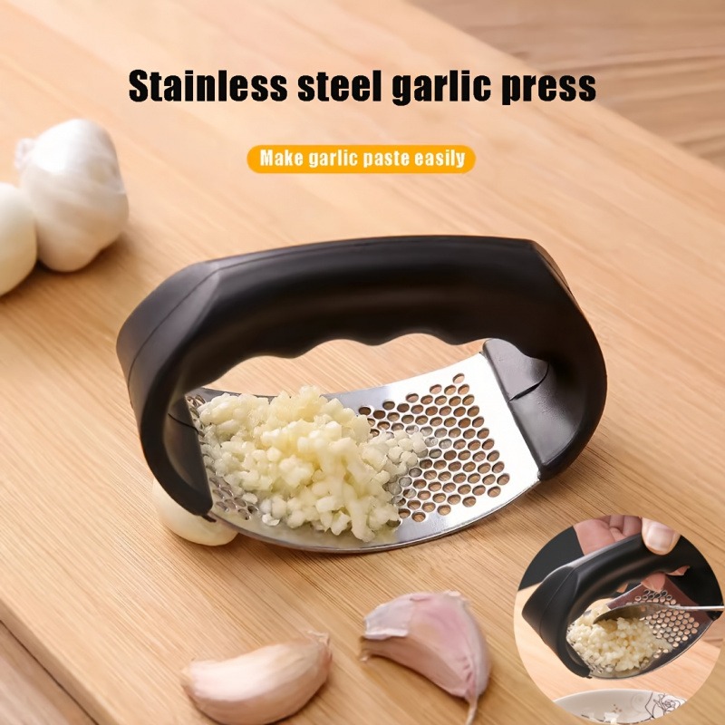Heavy-Duty Manual Garlic Press - Kitchen Gadgets Garlic 리뷰 및 가격