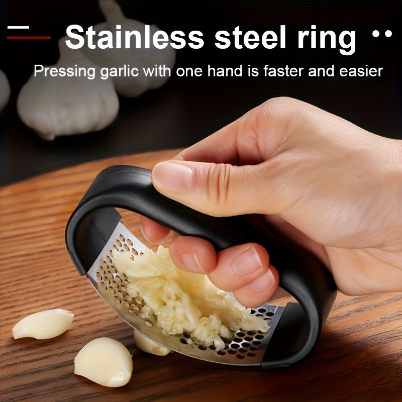 Heavy-Duty Manual Garlic Press - Kitchen Gadgets Garlic 리뷰 및 가격