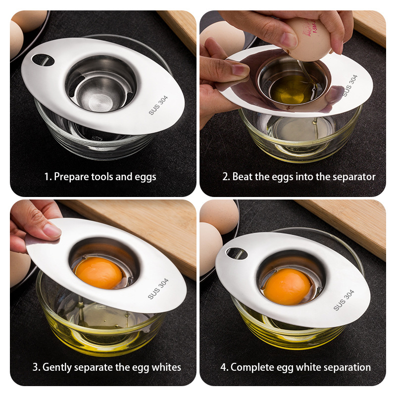 Stainless Steel Egg White Sepa - Kitchen Gadgets List 리뷰 및 가격