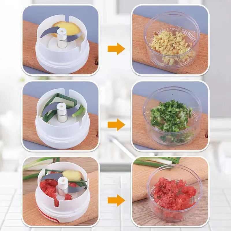 Plastic Garlic Crusher Press V - Kitchen Gadgets List 리뷰 및 가격