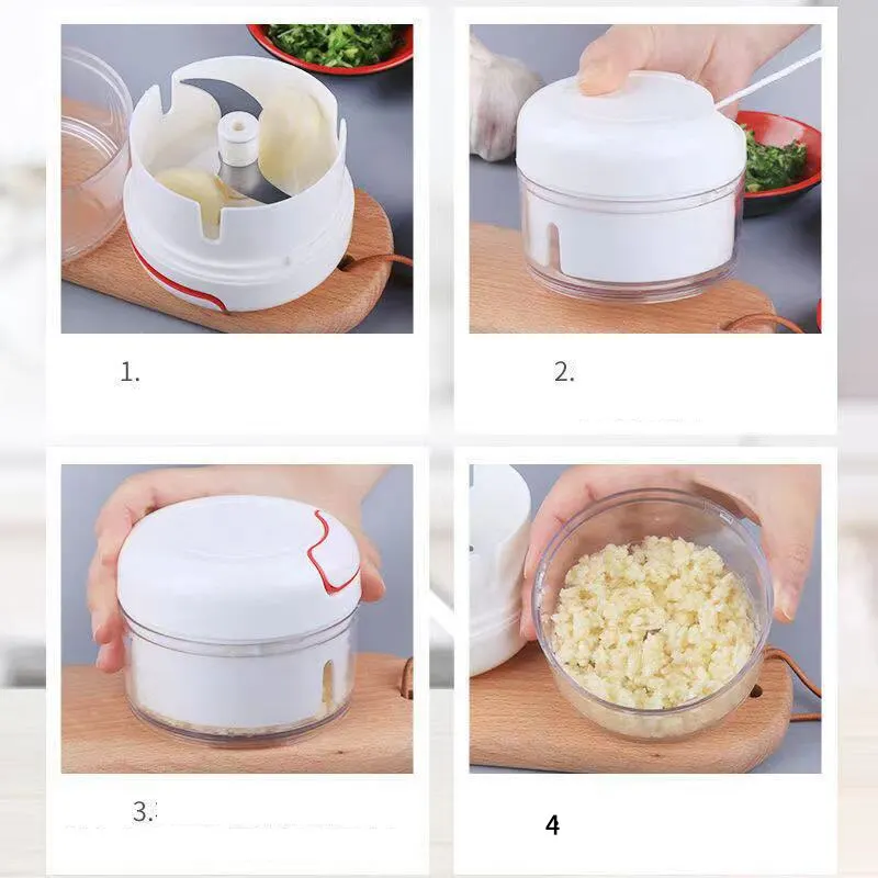 Plastic Garlic Crusher Press V - Kitchen Gadgets List 리뷰 및 가격