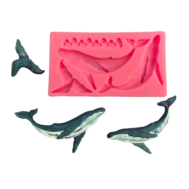 DIY Whale Silicone Mold Ocean  - Kitchen Gadgets Baking 리뷰 및 가격