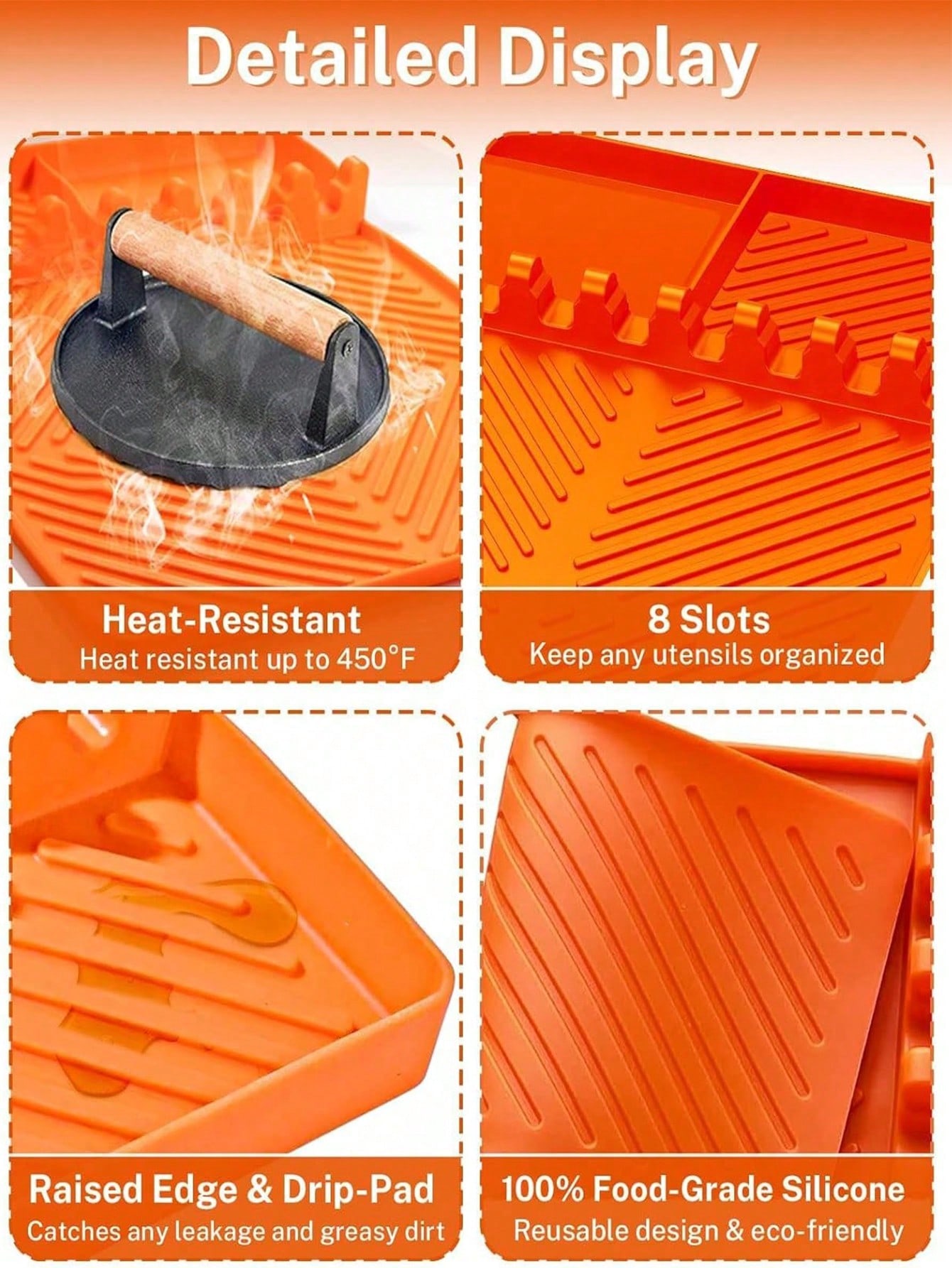 1pc silicone grill tools, Blac - Kitchen Gadgets List 리뷰 및 가격
