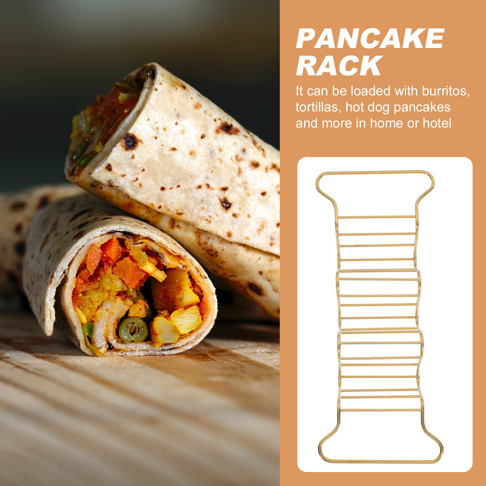 1Pcs Stainless Steel Taco Rack - Kitchen Gadgets Baking 리뷰 및 가격