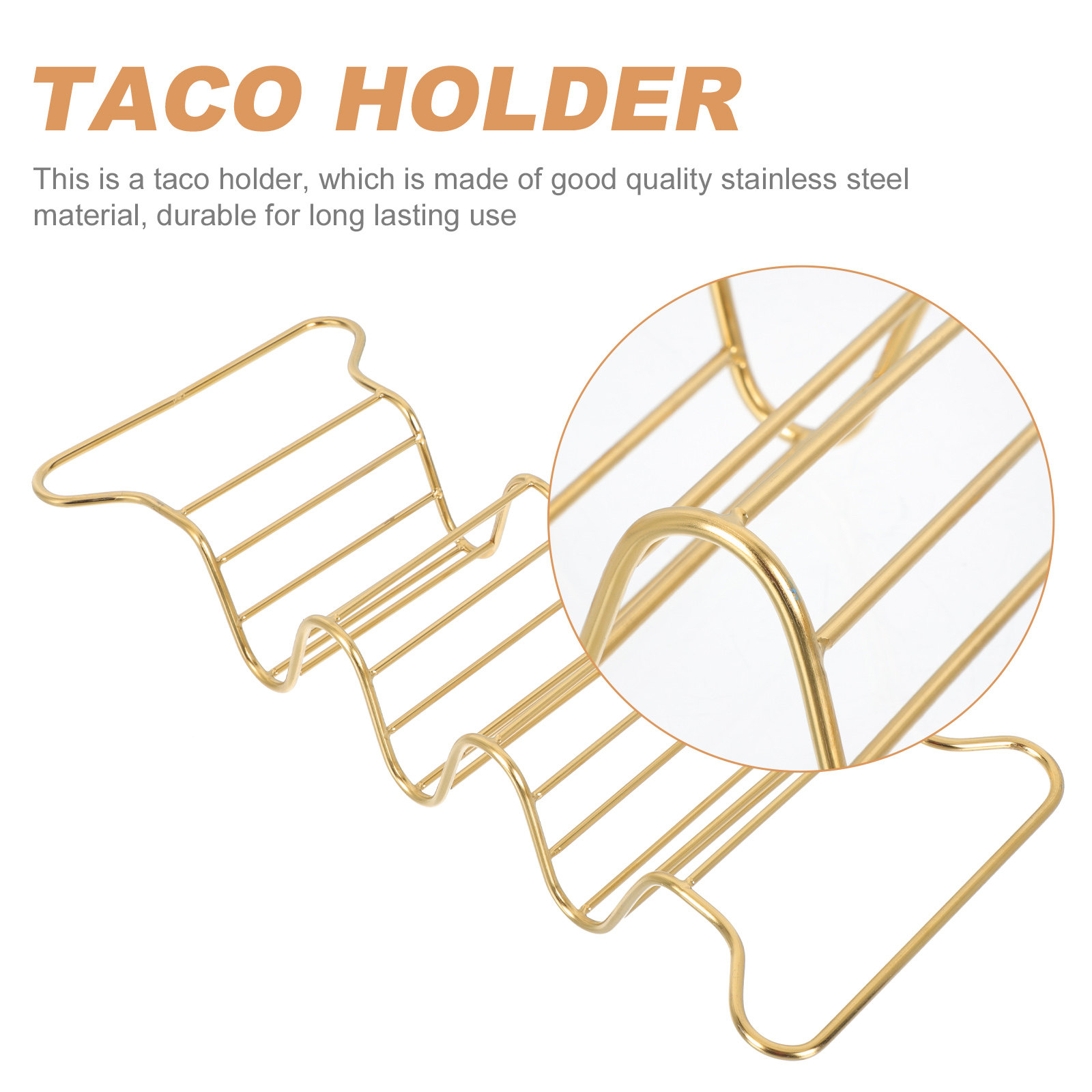 1Pcs Stainless Steel Taco Rack - Kitchen Gadgets Baking 리뷰 및 가격