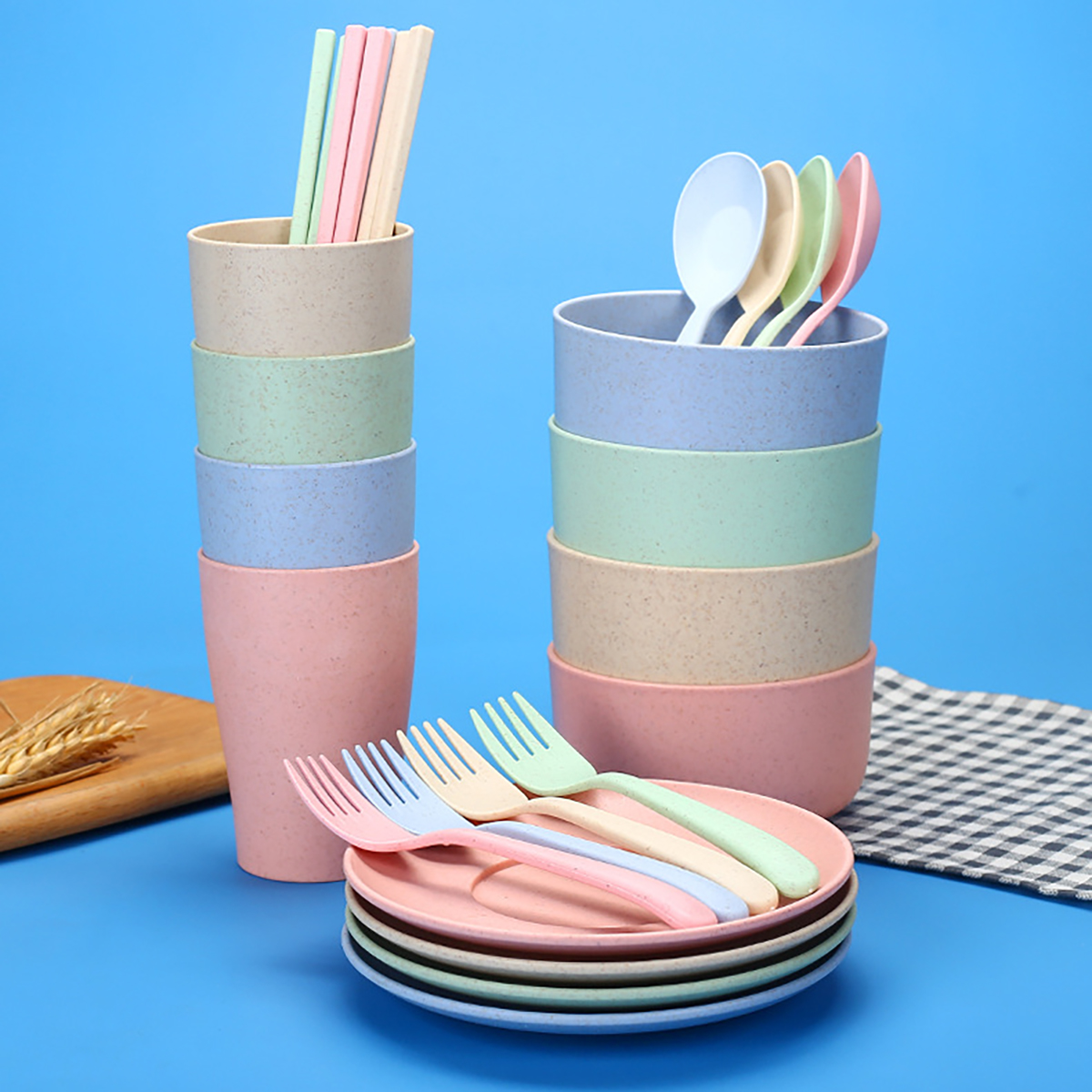 Fork Spoon Chopsticks Bowls Cu - Kitchen Gadgets Set 리뷰 및 가격