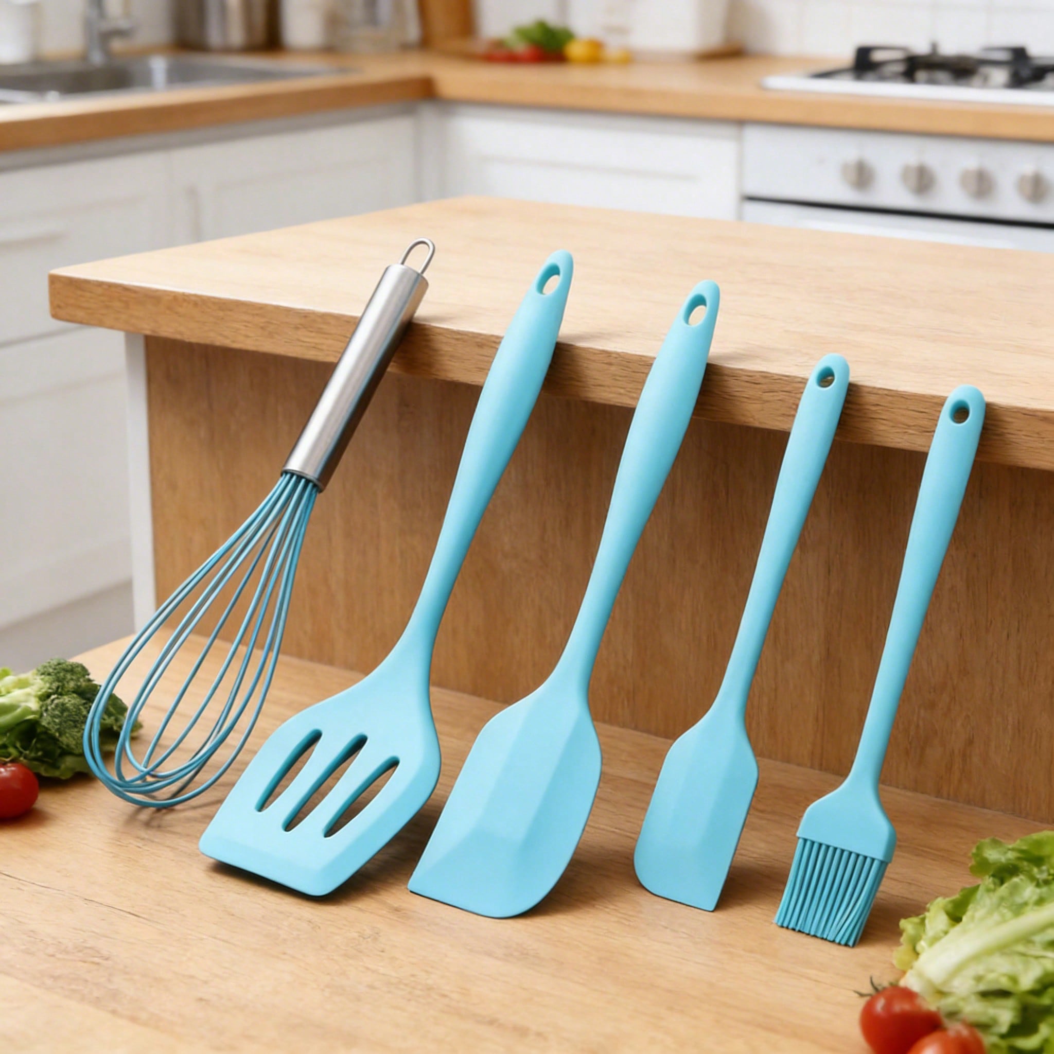 Silicone Cooking Utensils Set, - Kitchen Gadgets Set 리뷰 및 가격