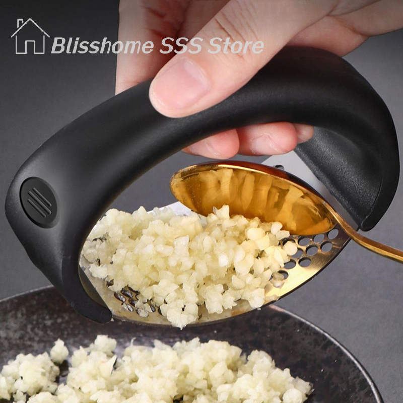 【S】Stainless Steel Garlic Pres - Kitchen Gadgets Garlic 리뷰 및 가격