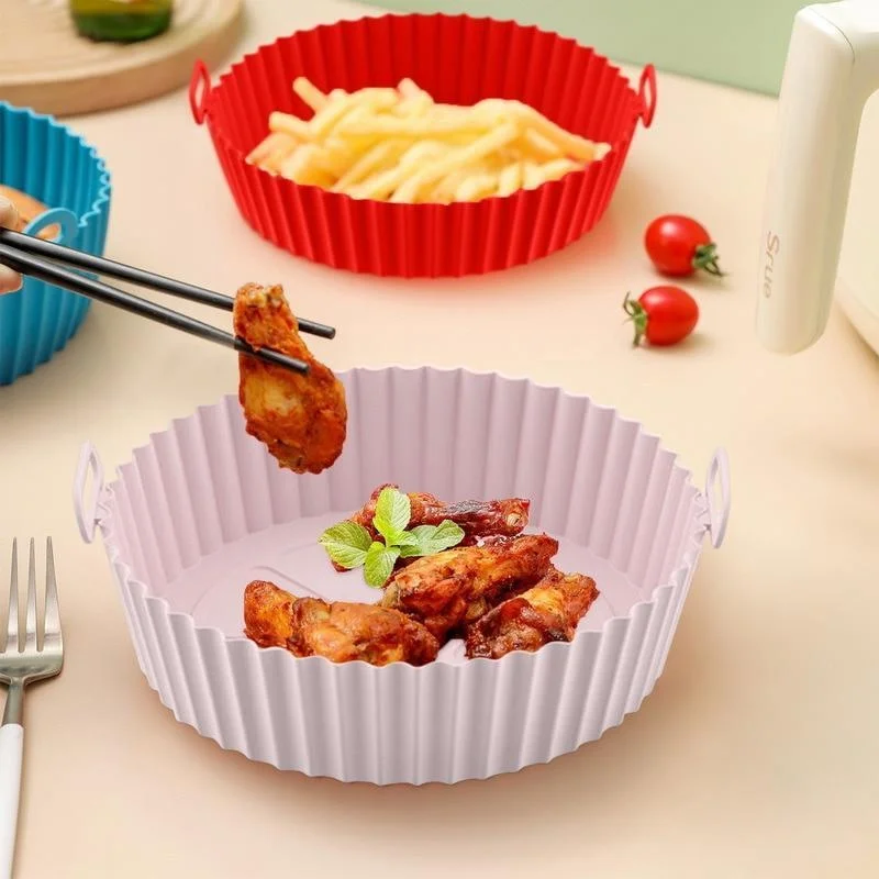 Silicone Basket Pot Tray Airfr - Kitchen Gadgets Baking 리뷰 및 가격