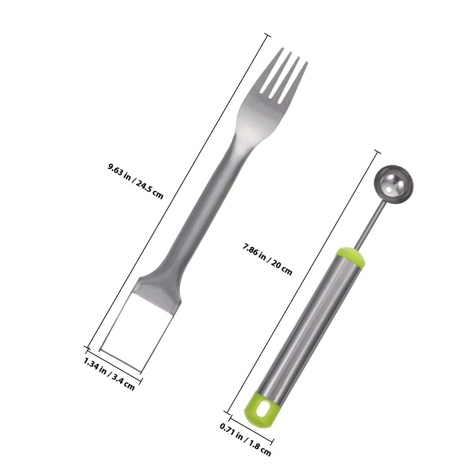 1 Set Of Metal Watermelon Slic - Kitchen Gadgets Set 리뷰 및 가격
