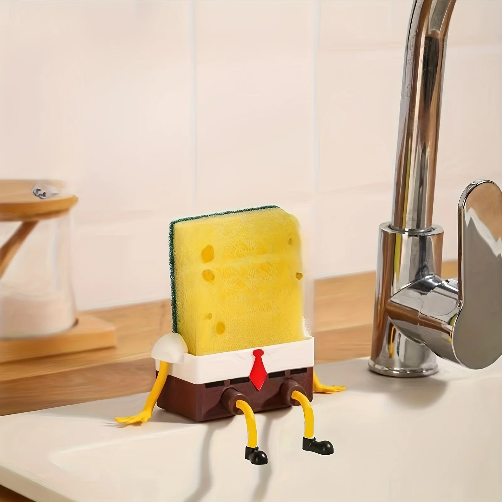 1pc Cartoon Sponge Drain Rack  - Kitchen Gadgets Storage Ideas 리뷰 및 가격