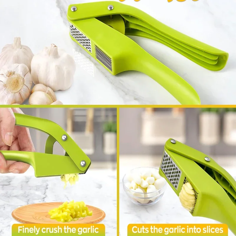 2 in 1 Garlic Ricer and Slicer - Kitchen Gadgets Garlic 리뷰 및 가격