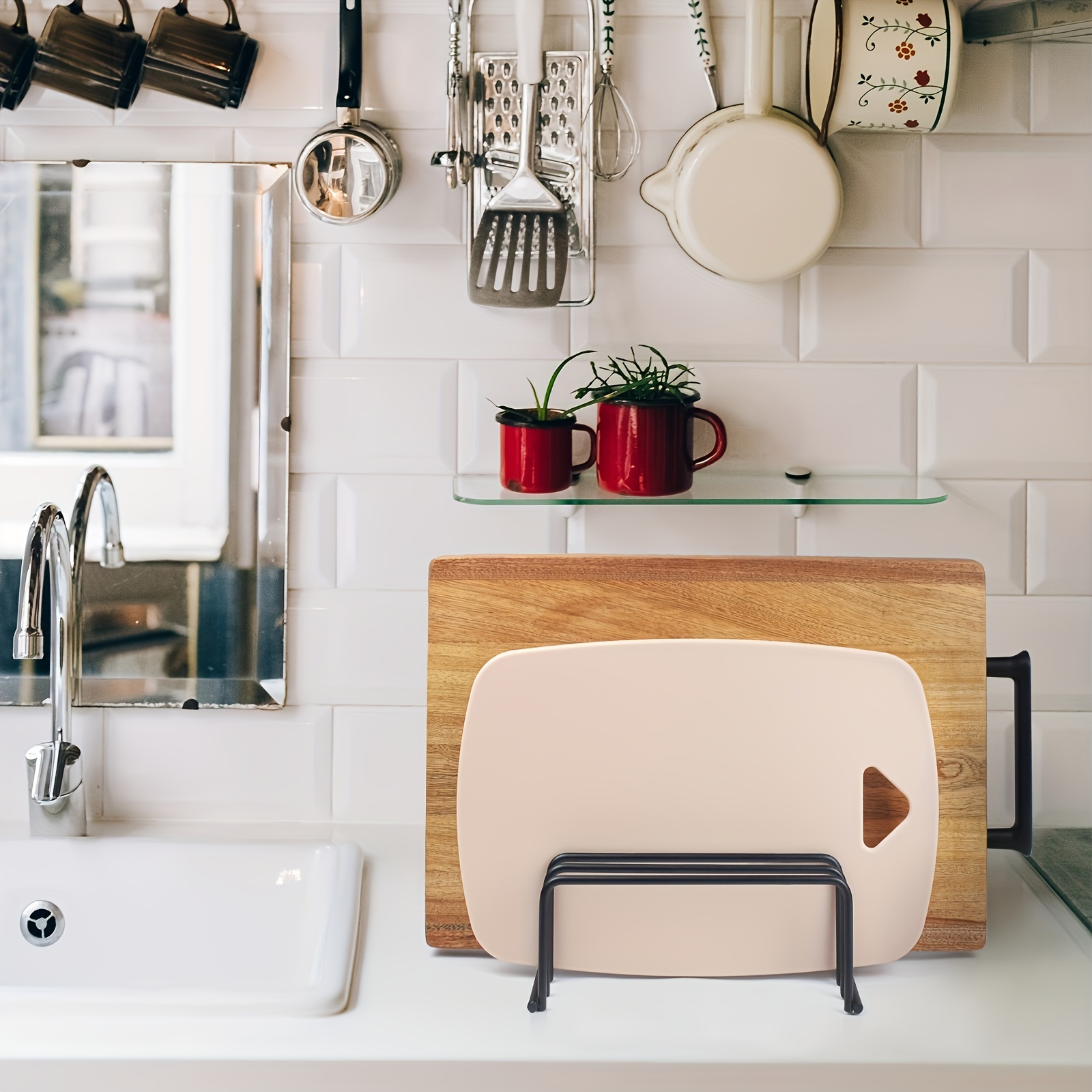 Vegetable Cutting Board Storag - Kitchen Gadgets Storage Ideas 리뷰 및 가격