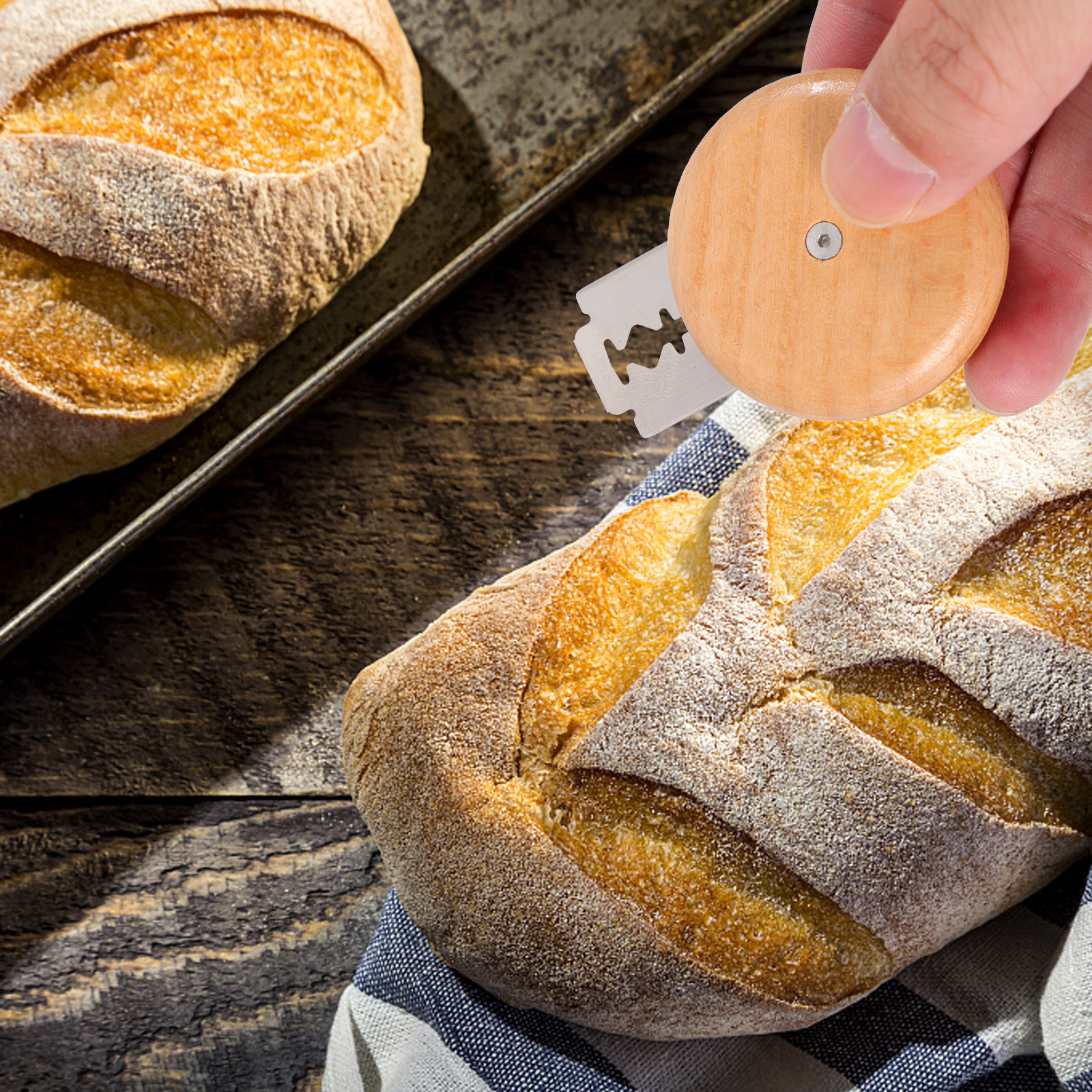 Bread Knife Set Wood Slicer St - Kitchen Gadgets Set 리뷰 및 가격